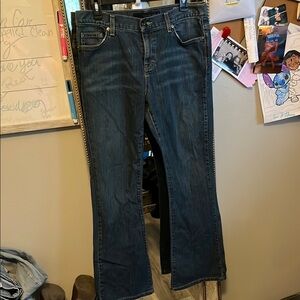 Calvin Klein Blue Flare Leg Jeans size 10